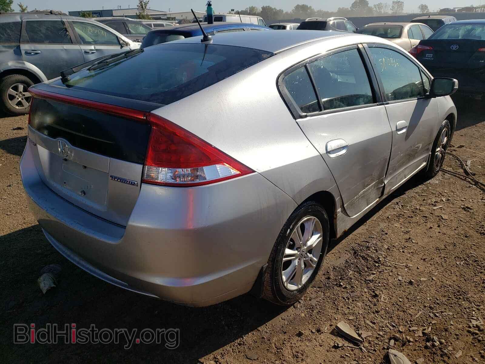 2010 HONDA INSIGHT - VIN: JHMZE2H70AS001790 - Фото 4