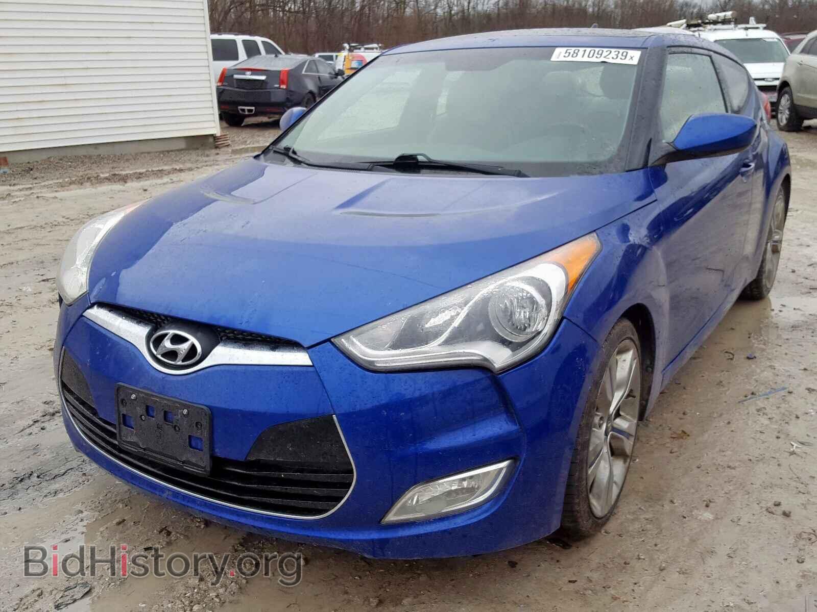 2012 HYUNDAI VELOSTER - VIN: KMHTC6AD8CU053983 - Фото 2