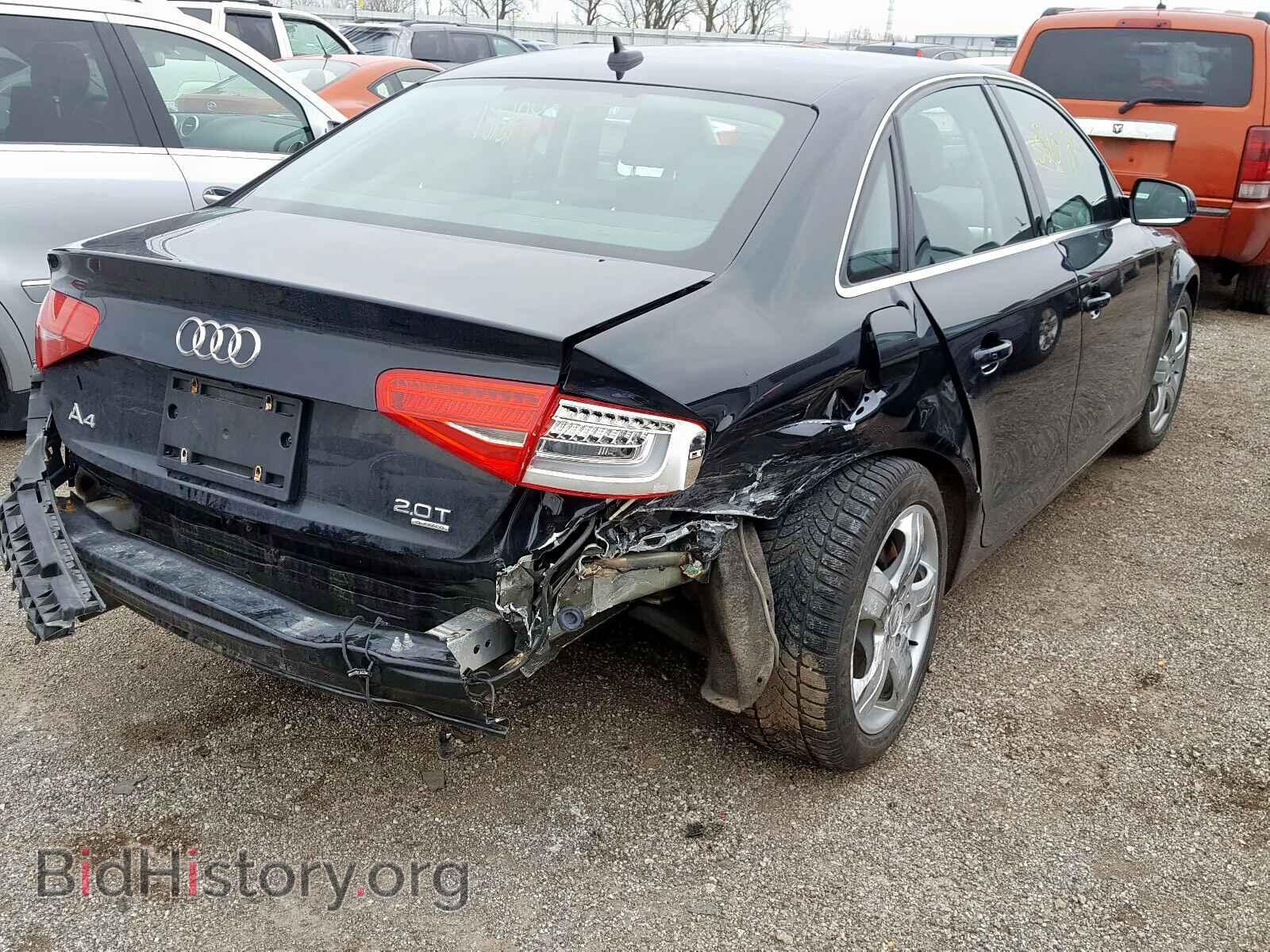 2013 AUDI A4 - VIN: WAUFFAFL2DA184757 - Фото 4