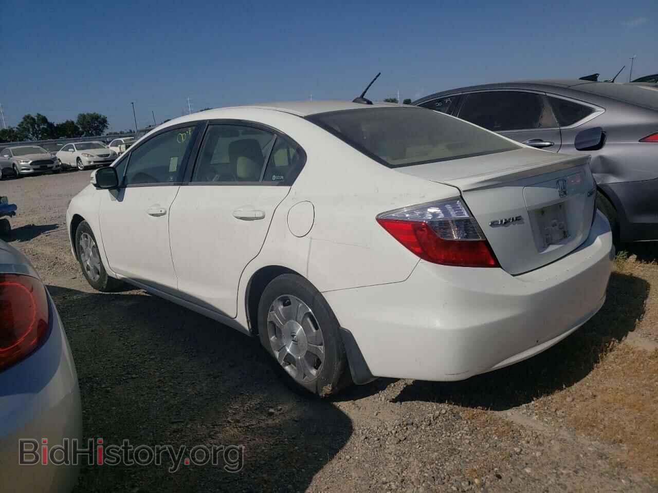 2012 HONDA CIVIC - VIN: JHMFB4F25CS007876 - Фото 2
