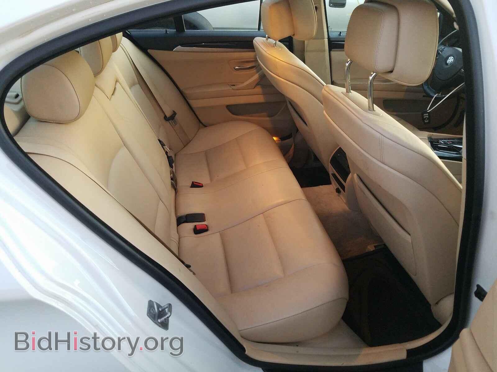 2012 BMW 5 SERIES - VIN: WBAXH5C5XCDW02250 - Фото 6