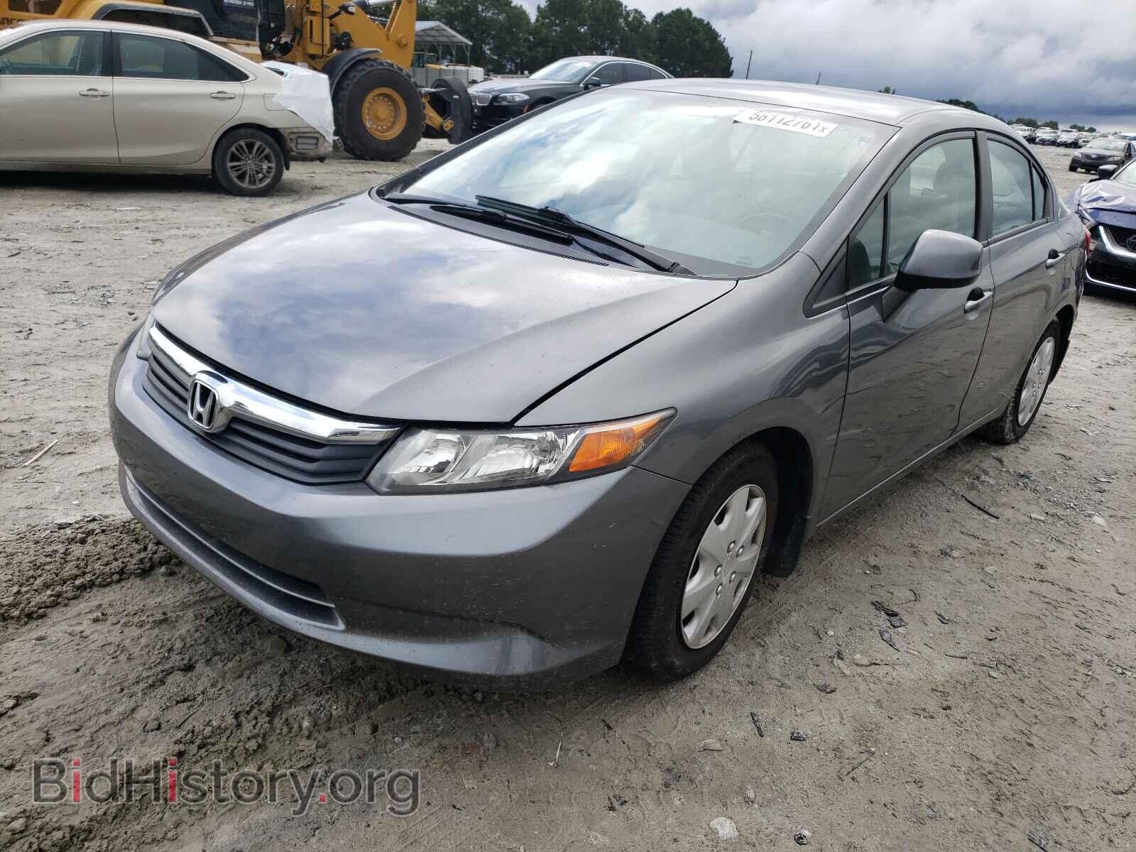 2012 HONDA CIVIC - VIN: 19XFB2F54CE045361 - Фото 2