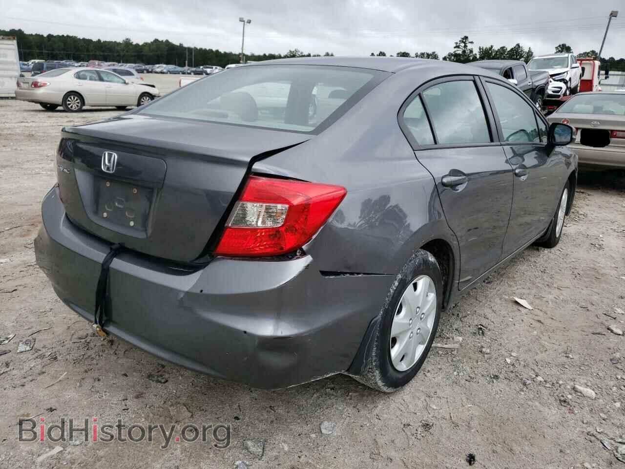 2012 HONDA CIVIC - VIN: 19XFB2F54CE045361 - Фото 4