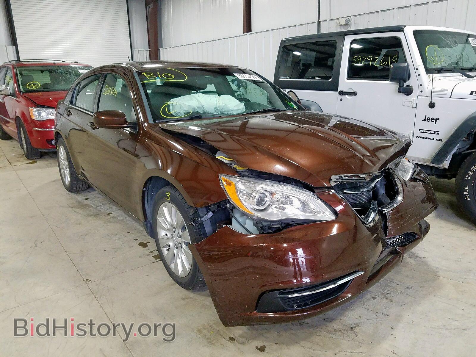 Фотография 1C3CCBAB8DN733510 - CHRYSLER 200 2013