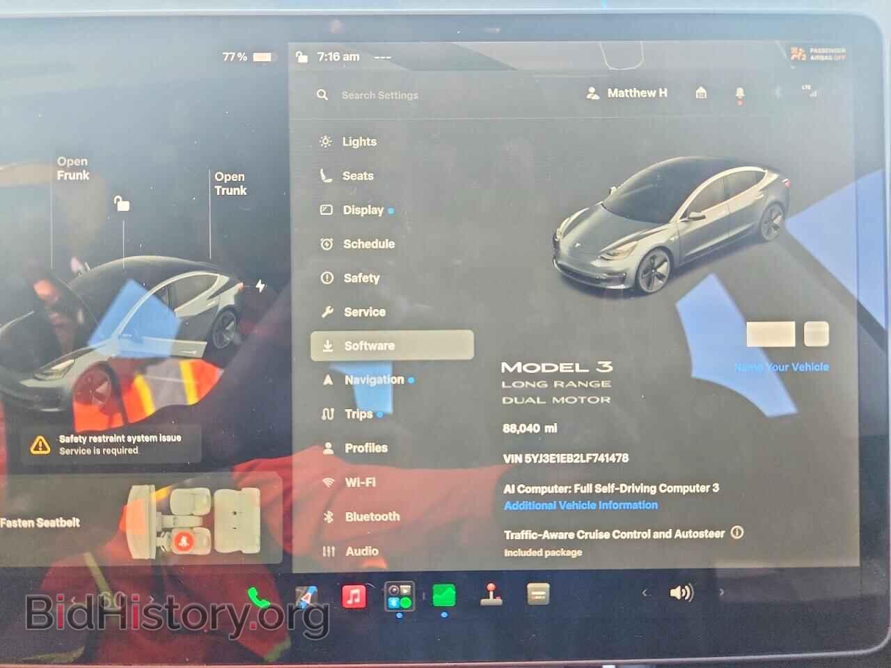 2020 TESLA MODEL 3 - VIN: 5YJ3E1EB2LF741478 - Photo 9