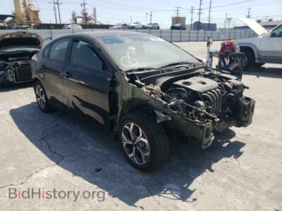 2020 Kia FORTE Forte FE, black — VIN 3KPF24AD4LE174811, Copart