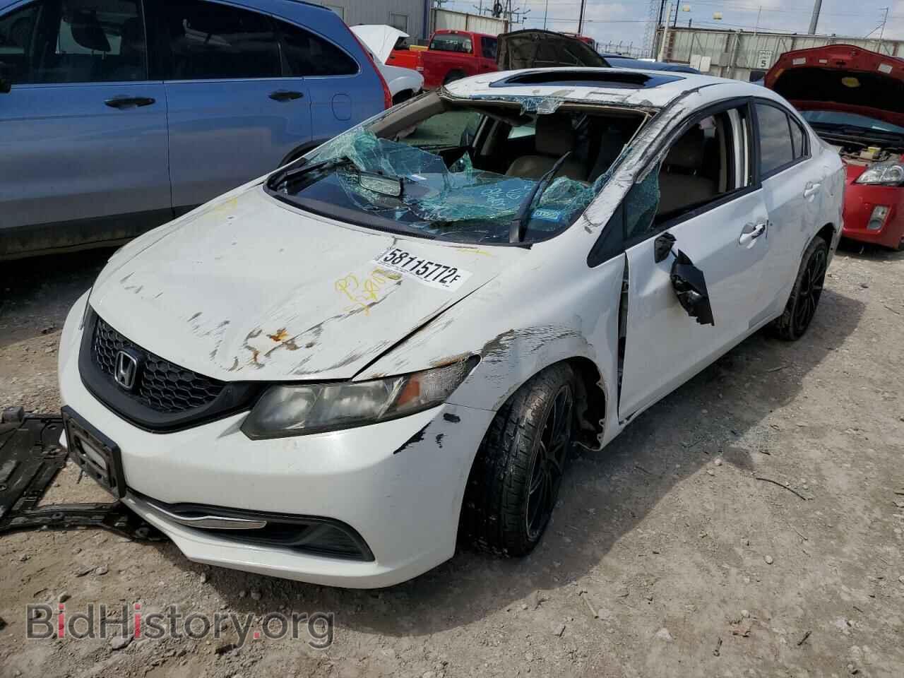 2015 HONDA CIVIC - VIN: 2HGFB2F88FH532907 - Фото 2