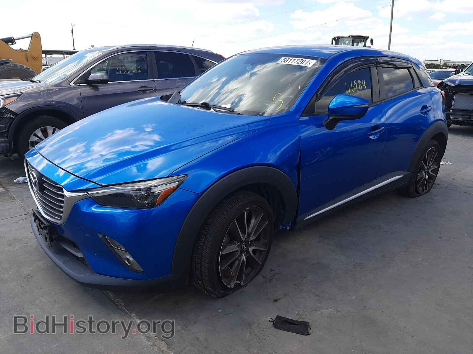 2017 MAZDA CX-3 - VIN: JM1DKFD78H0141898 - Фото 2