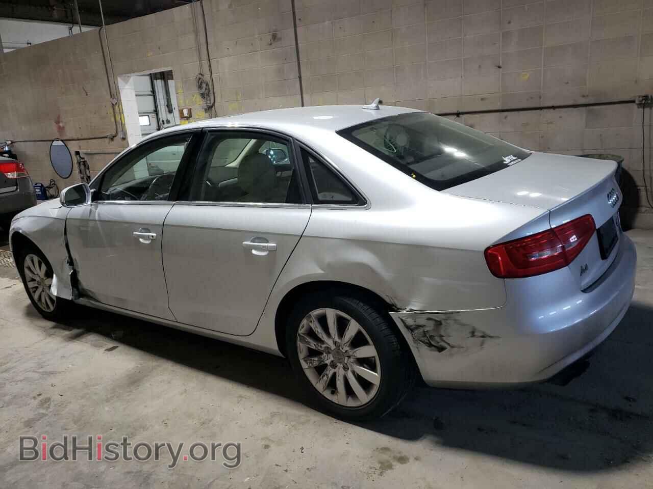 2013 AUDI A4 - VIN: WAUBFAFL2DA053228 - Фото 2