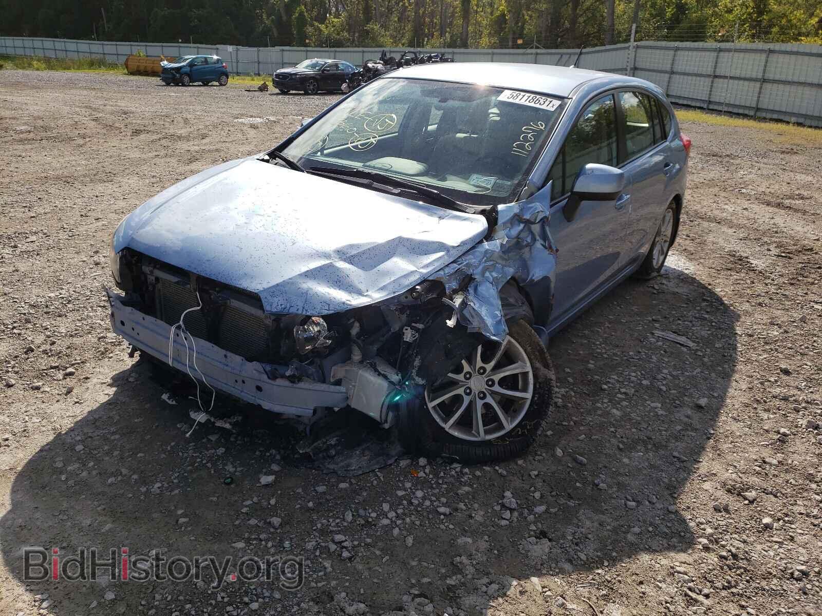 2012 SUBARU IMPREZA - VIN: JF1GPAC61CH221554 - Фото 2
