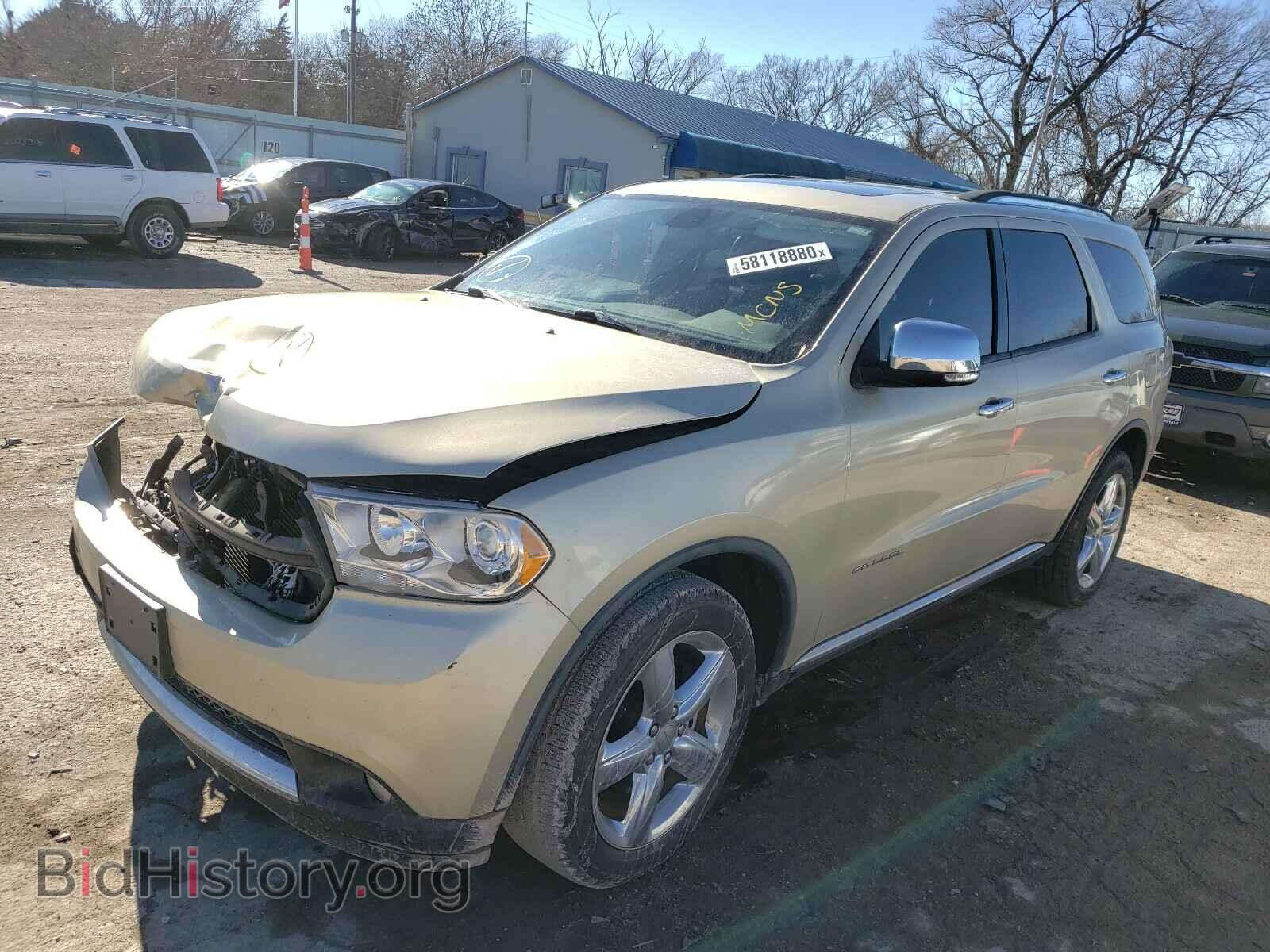 2011 DODGE DURANGO - VIN: 1D4RD5GG1BC600039 - Фото 2