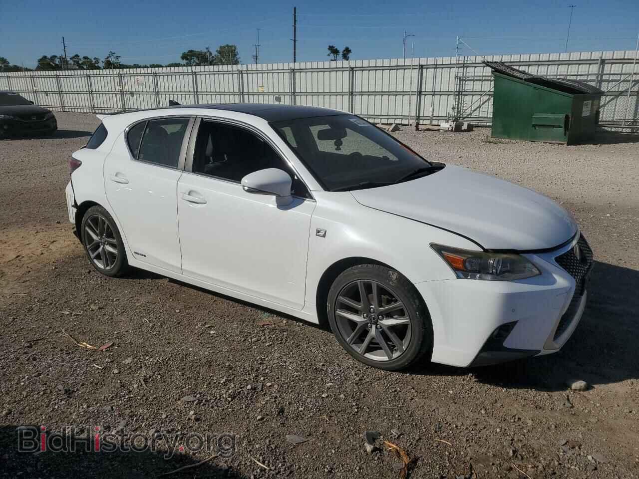 2014 LEXUS CT 200 - VIN: JTHKD5BH7E2185090 - Фото 4