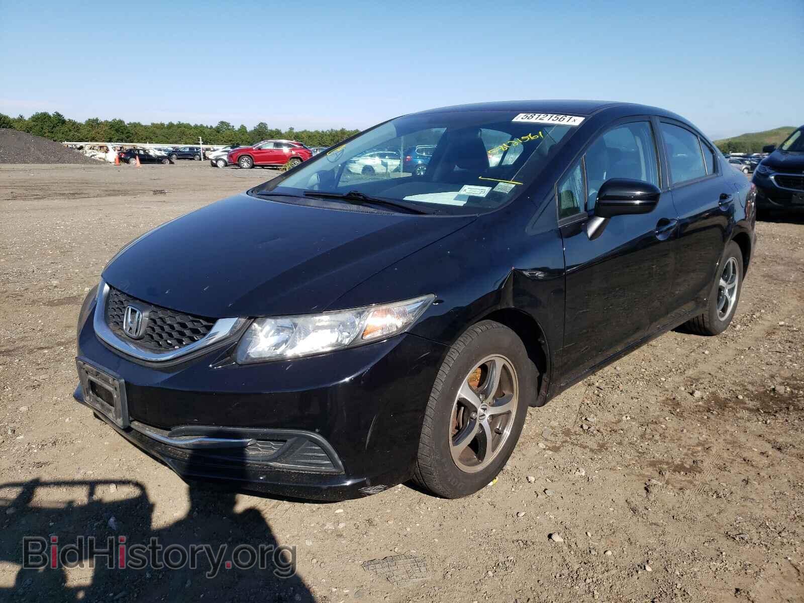 2015 HONDA CIVIC - VIN: 19XFB2F71FE220137 - Фото 2