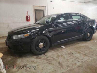 2013 Ford TAURUS Police Interceptor, black — VIN 1FAHP2M85DG146830, Copart