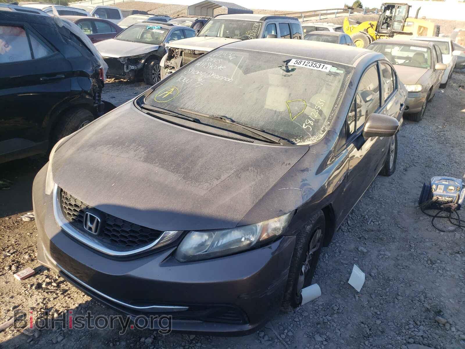 2015 HONDA CIVIC - VIN: 19XFB2F52FE050143 - Фото 2