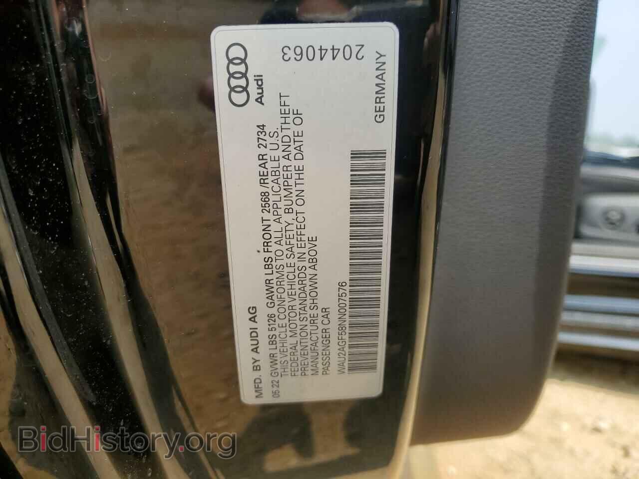 2022 AUDI A5 - VIN: WAU2AGF58NN007576 - Фото 13