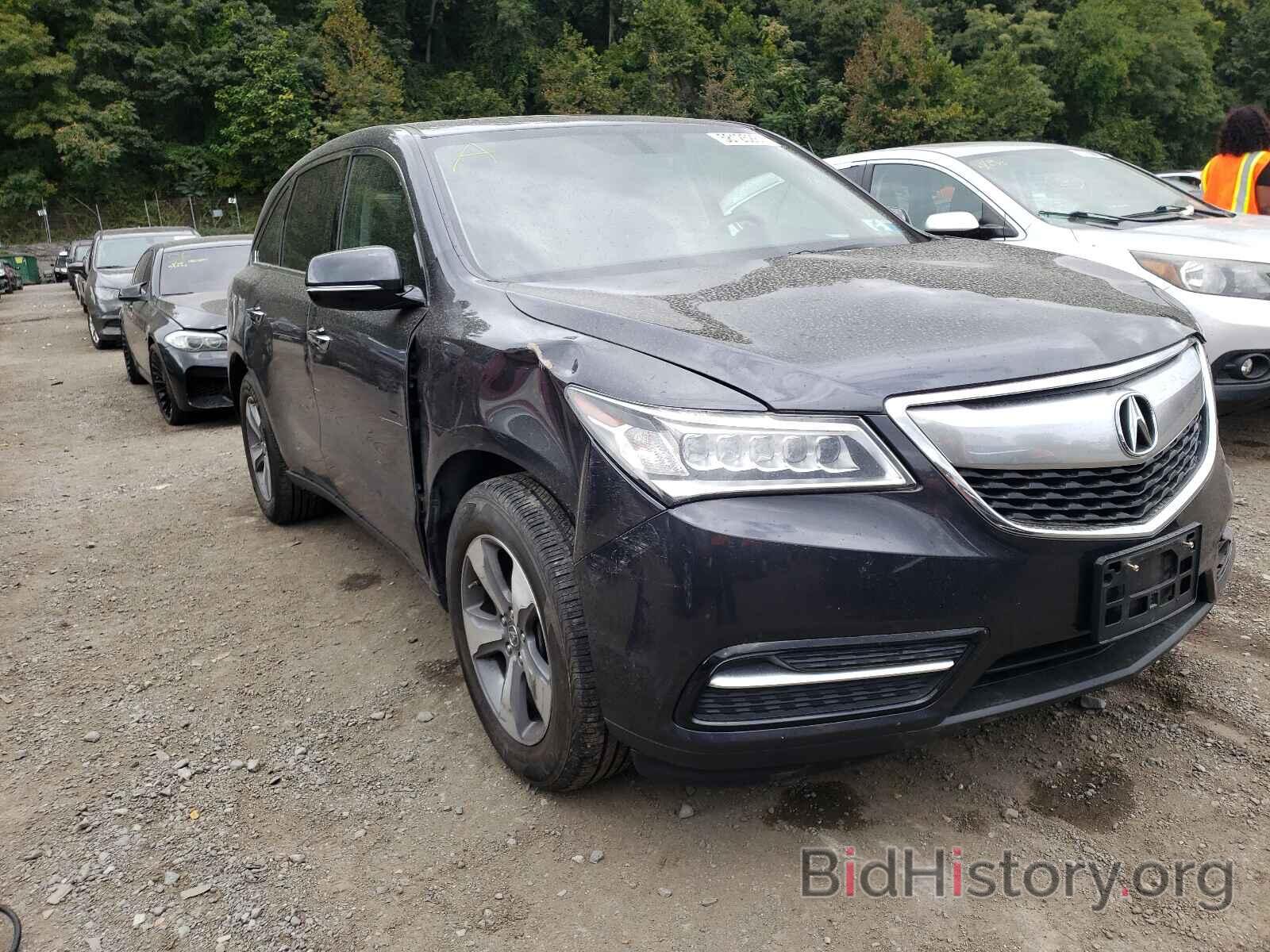 Фотография 5FRYD4H29GB044335 - ACURA MDX 2016