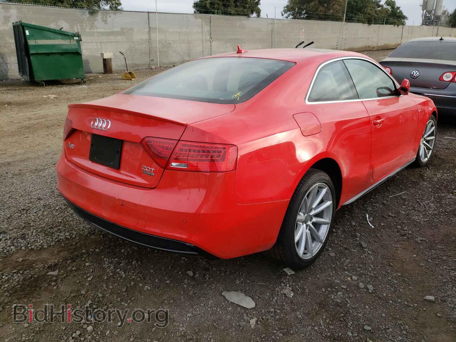 2017 AUDI A5 - VIN: WAUD2AFR9HA001142 - Фото 4