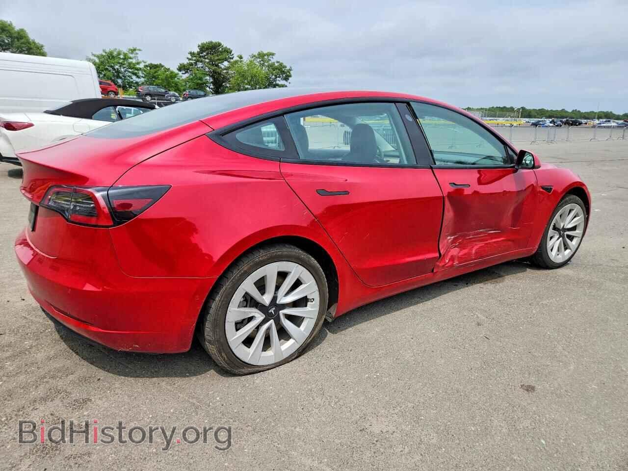 2022 TESLA MODEL 3 - VIN: 5YJ3E1EA5NF286054 - Photo 3