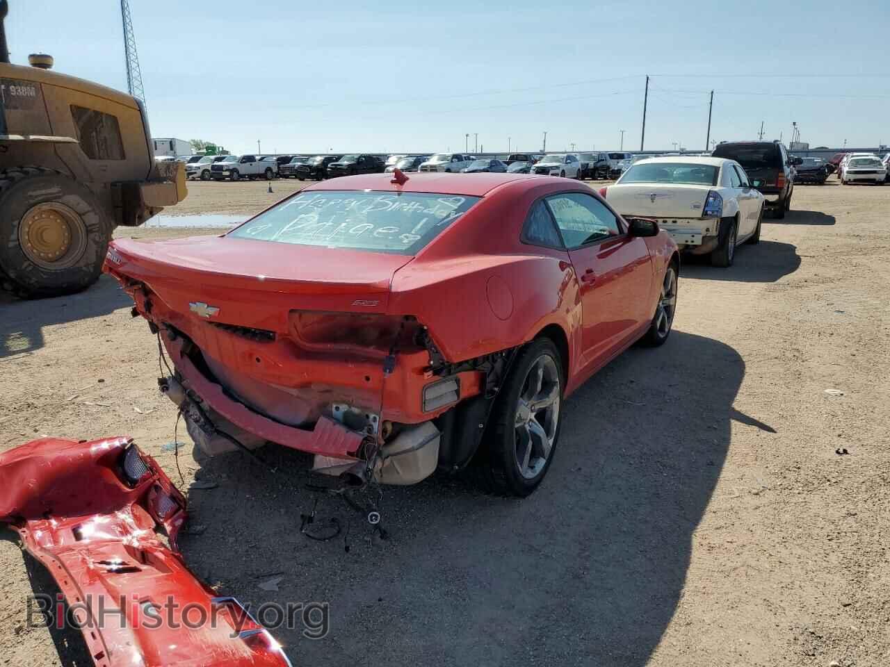 2012 CHEVROLET CAMARO - VIN: 2G1FB1E37C9122029 - Фото 4
