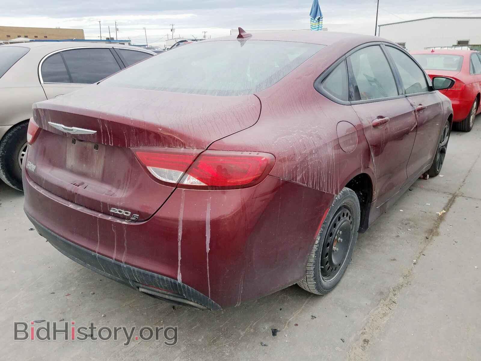 2015 CHRYSLER 200 - VIN: 1C3CCCBB7FN559307 - Фото 4
