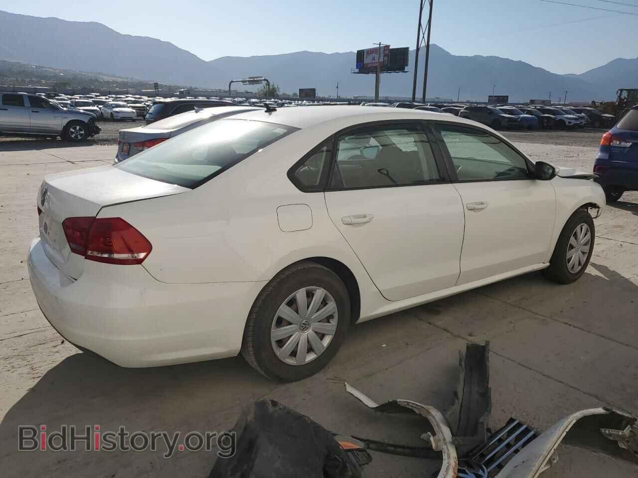 2012 VOLKSWAGEN PASSAT - VIN: 1VWAP7A34CC024450 - Фото 3