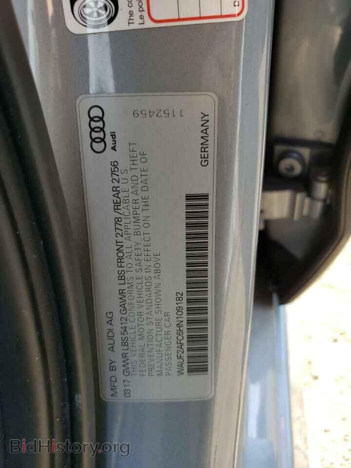 2017 AUDI A6 - VIN: WAUF2AFC6HN109182 - Фото 12