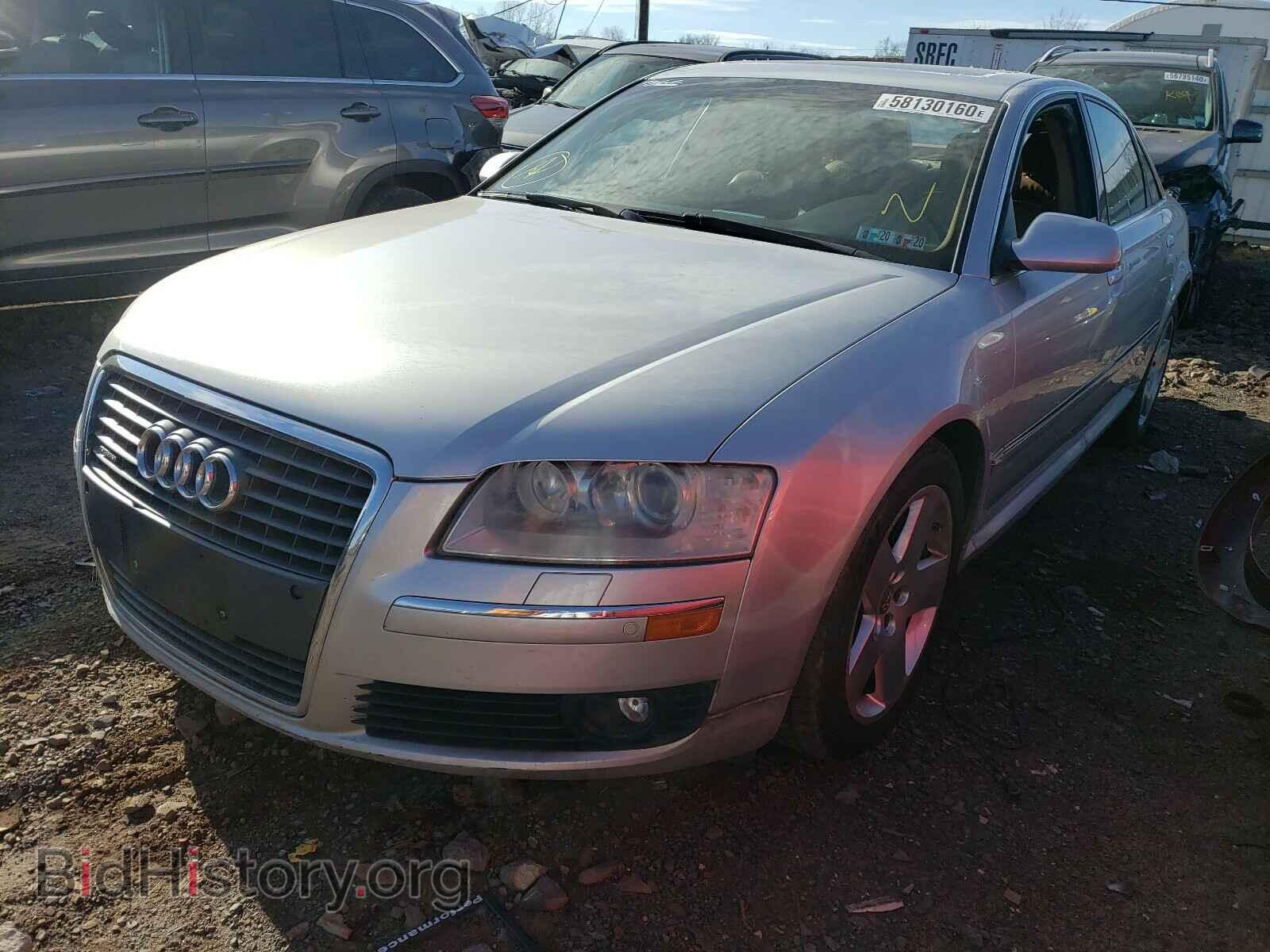 2007 AUDI A8 - VIN: WAULV44E17N012535 - Фото 2