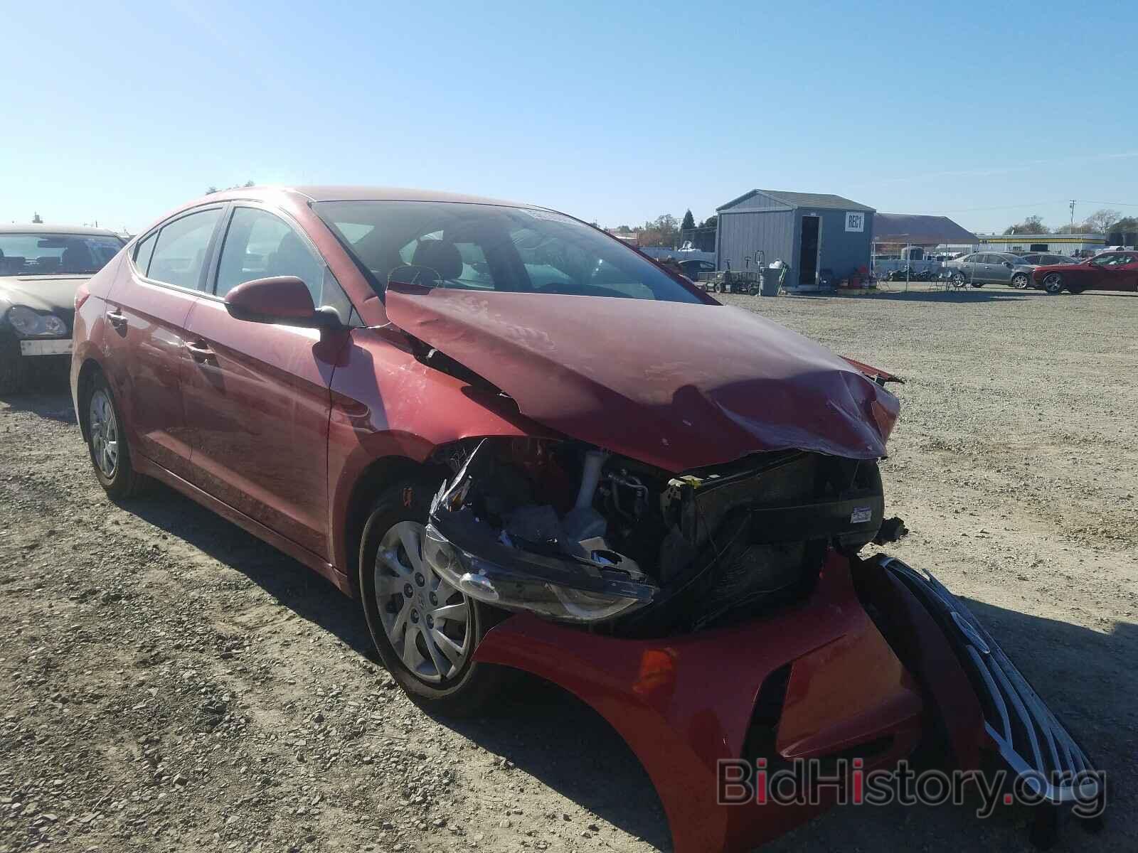 Photo 5NPD74LF7HH112572 - HYUNDAI ELANTRA 2017