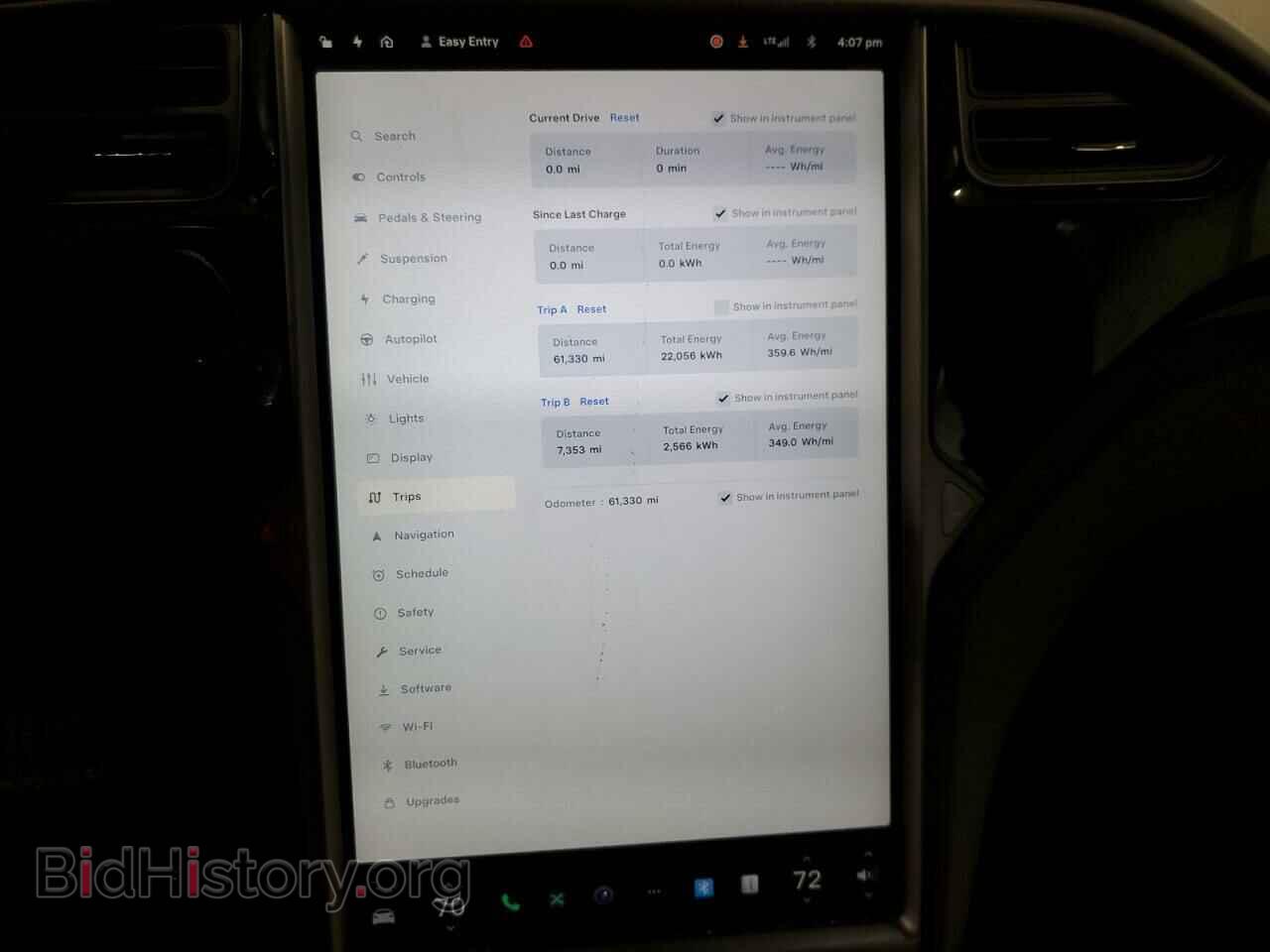 2019 TESLA MODEL S - VIN: 5YJSA1E25KF310915 - Фото 9