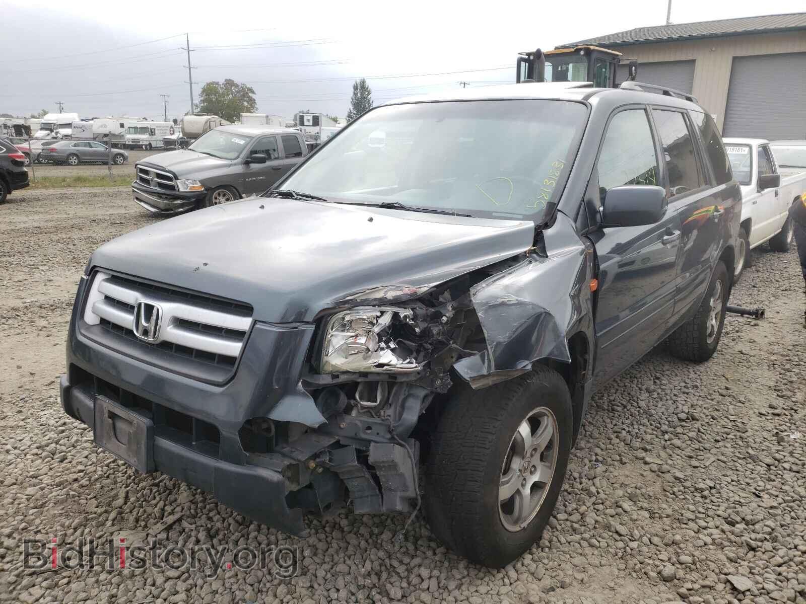 2006 HONDA PILOT - VIN: 2HKYF187X6H520551 - Фото 2