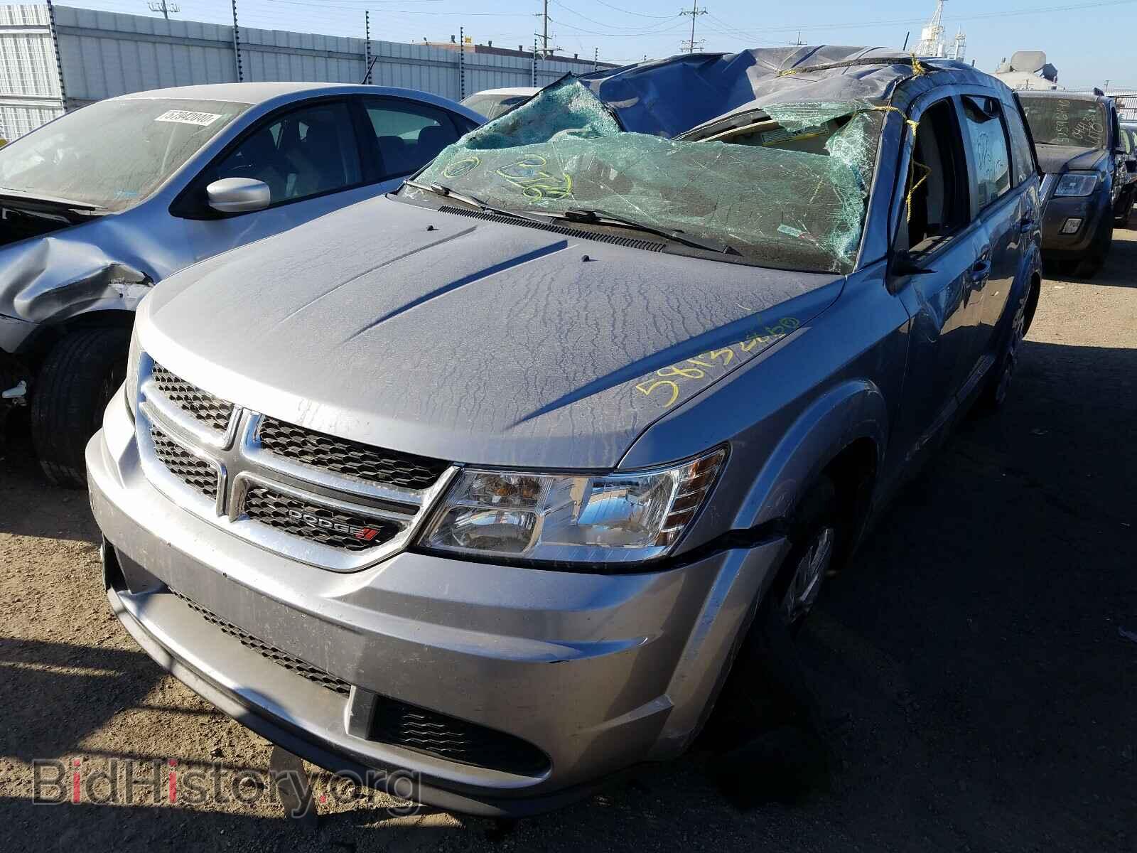 2015 DODGE JOURNEY - VIN: 3C4PDCAB2FT637486 - Фото 2