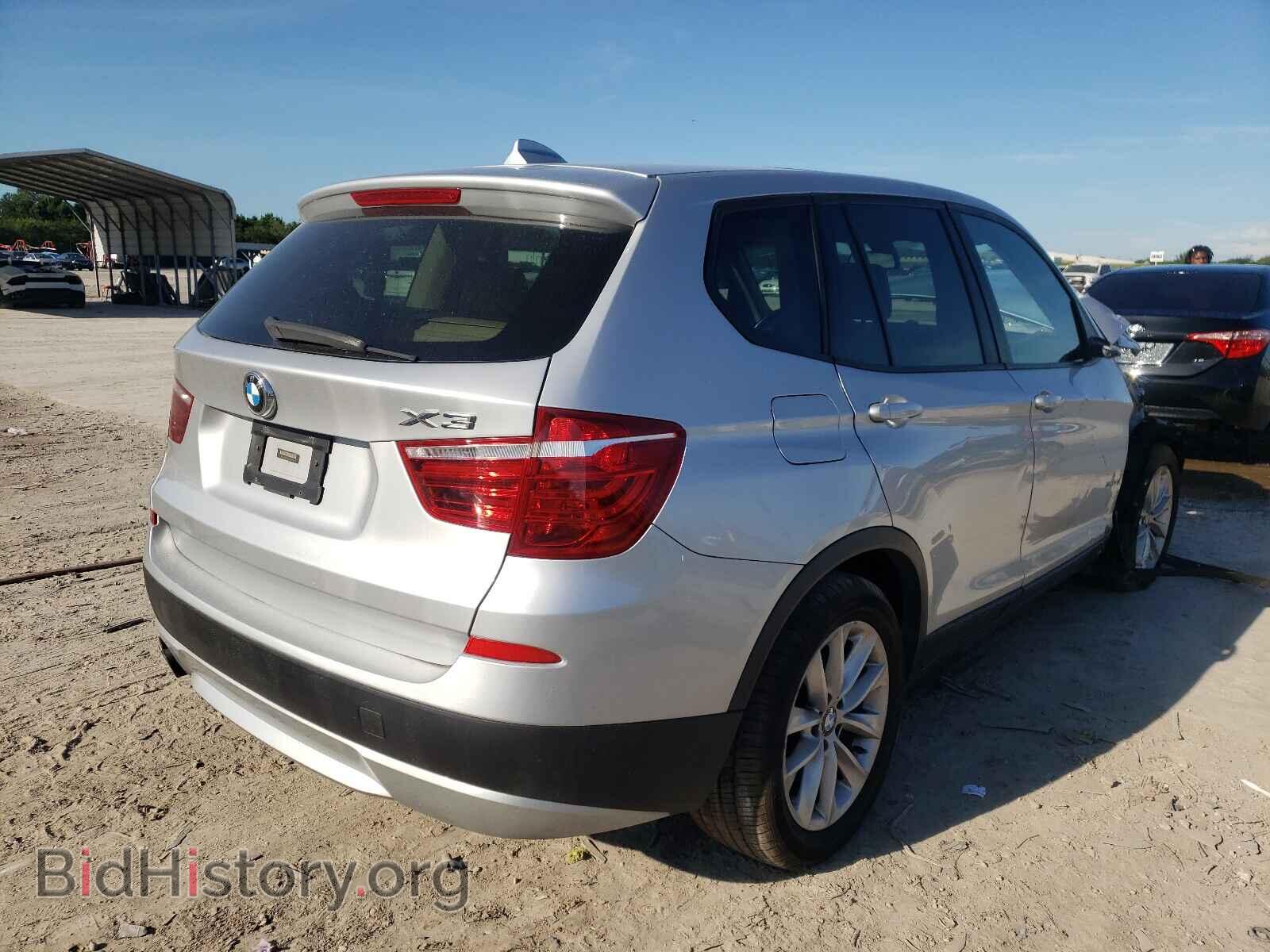 2013 BMW X3 - VIN: 5UXWX9C52D0A28603 - Фото 4