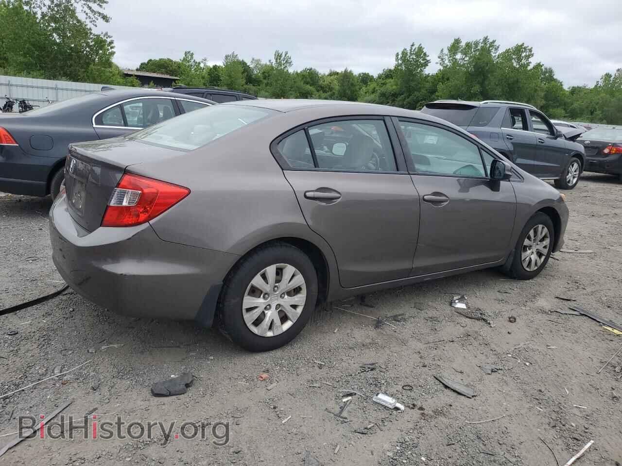 2012 HONDA CIVIC - VIN: 19XFB2F54CE355042 - Фото 3