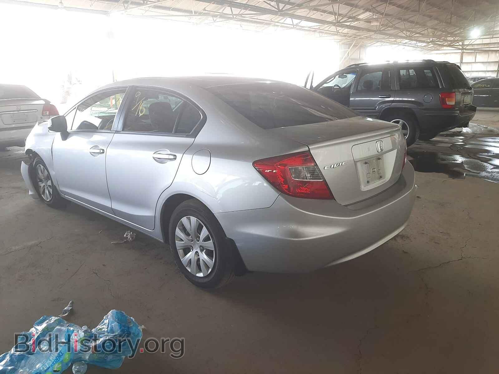 2012 HONDA CIVIC - VIN: 2HGFB2F57CH596745 - Фото 3