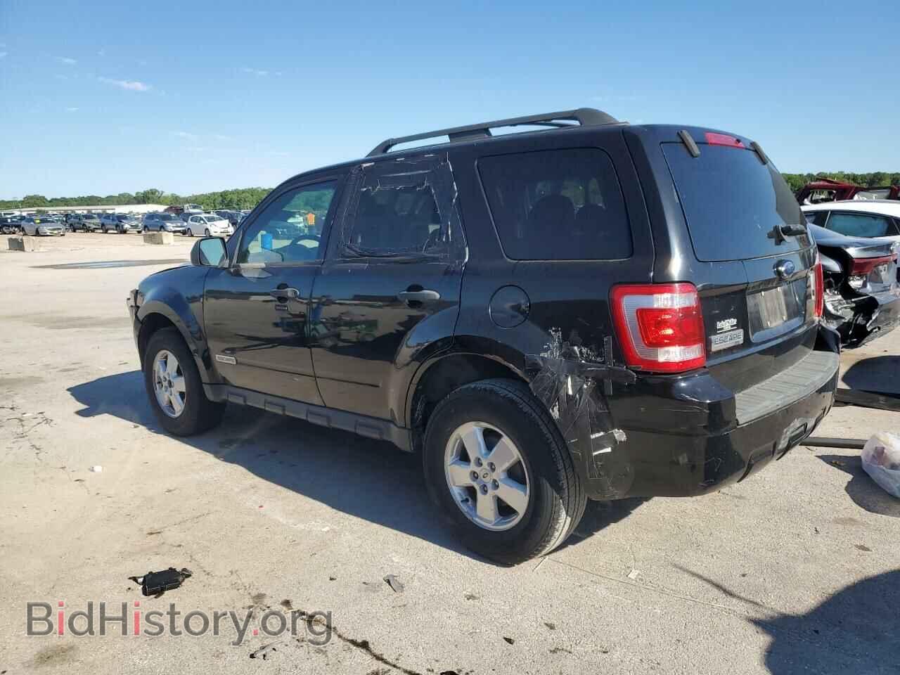 2008 FORD ESCAPE - VIN: 1FMCU03Z98KE20377 - Фото 2