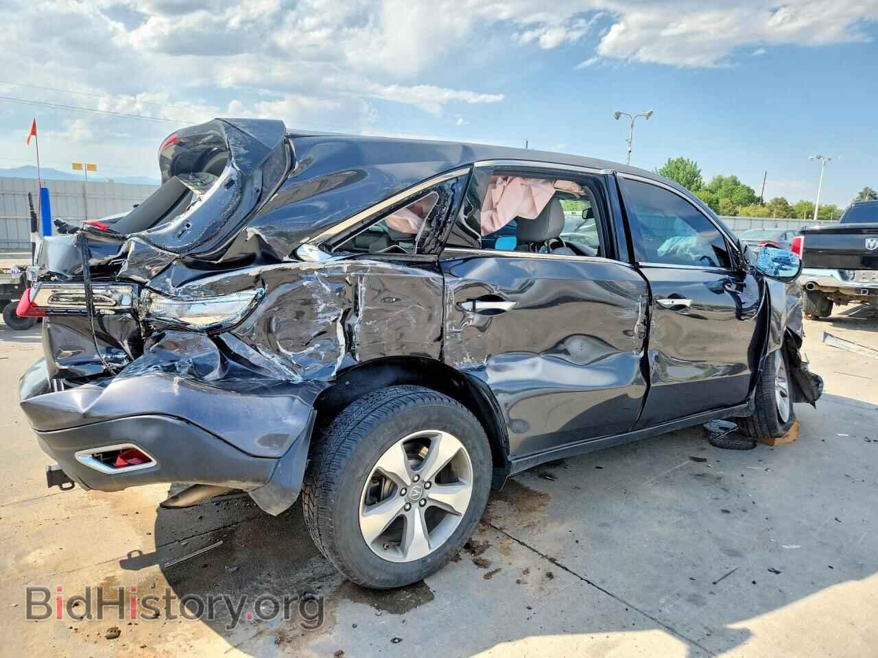 2014 ACURA MDX - VIN: 5FRYD4H26EB012472 - Фото 3