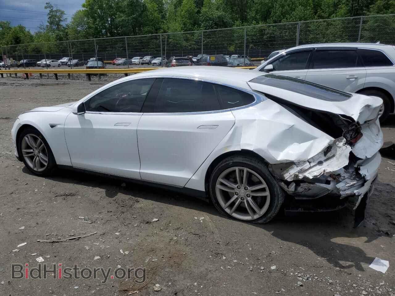 2014 TESLA MODEL S - VIN: 5YJSA1H16EFP44977 - Фото 2