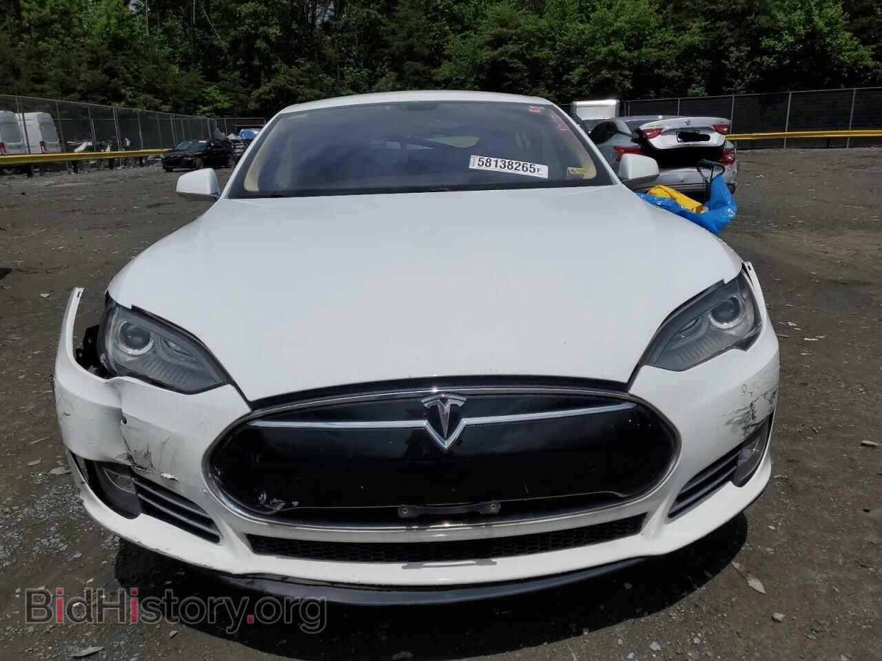 2014 TESLA MODEL S - VIN: 5YJSA1H16EFP44977 - Фото 5