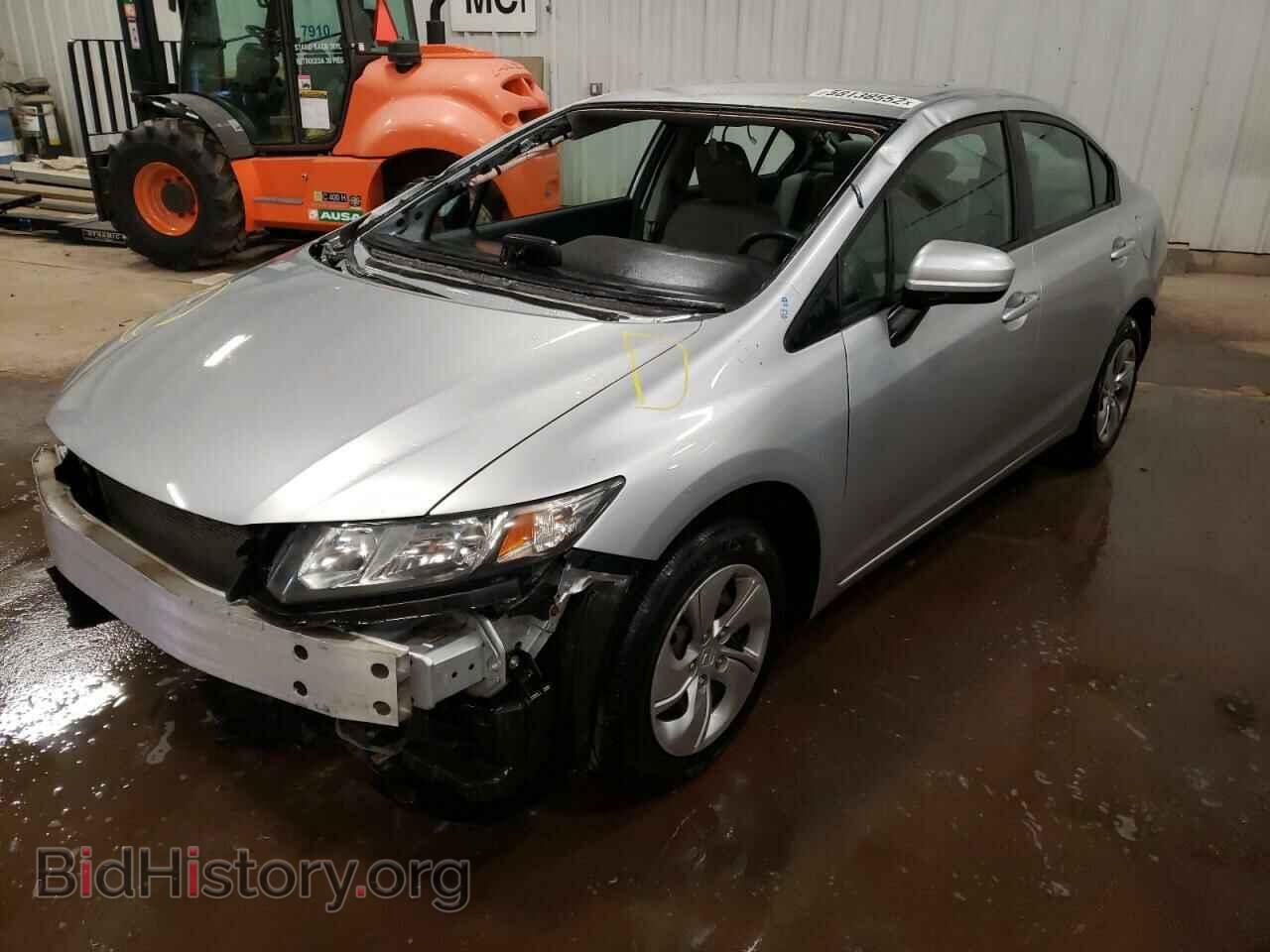 2015 HONDA CIVIC - VIN: 19XFB2F55FE009568 - Фото 2