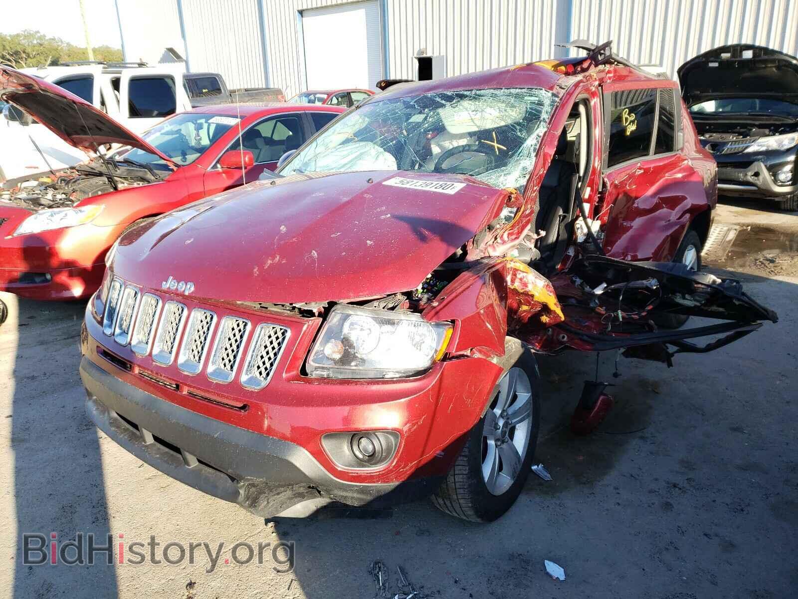 2014 JEEP COMPASS - VIN: 1C4NJCEB6ED628370 - Photo 2