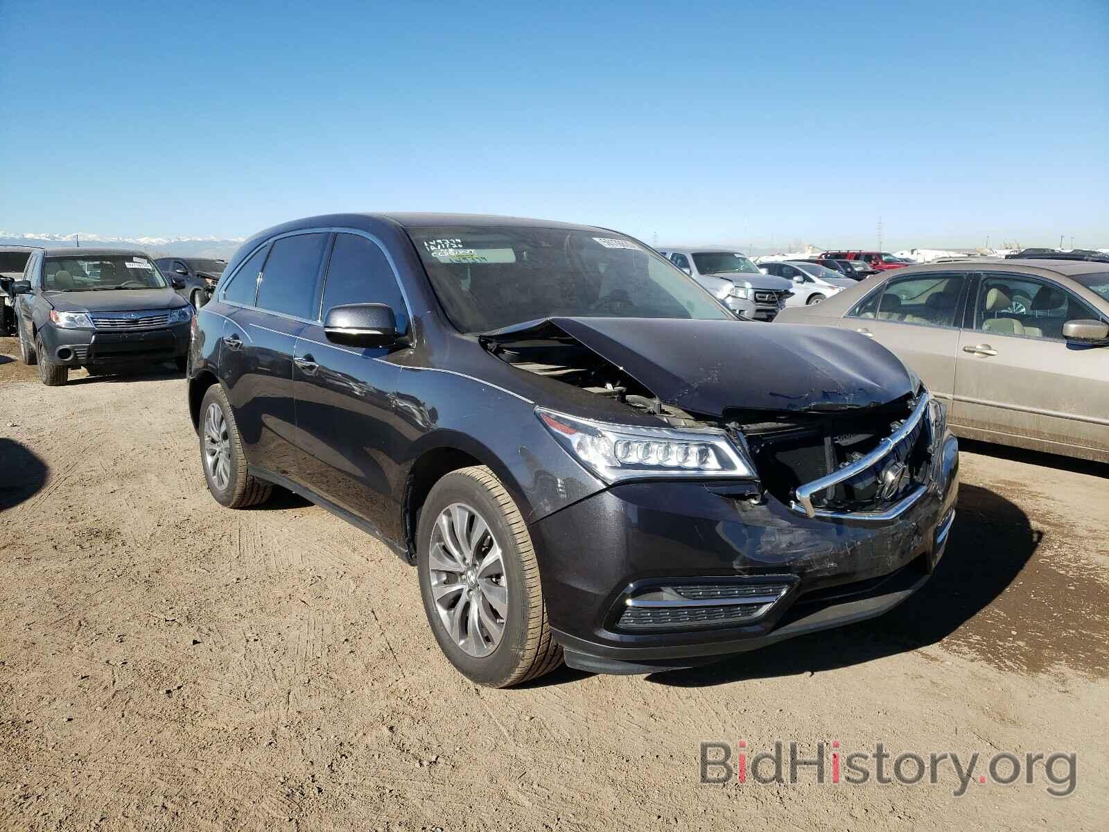 Фотография 5FRYD4H48GB010050 - ACURA MDX 2016