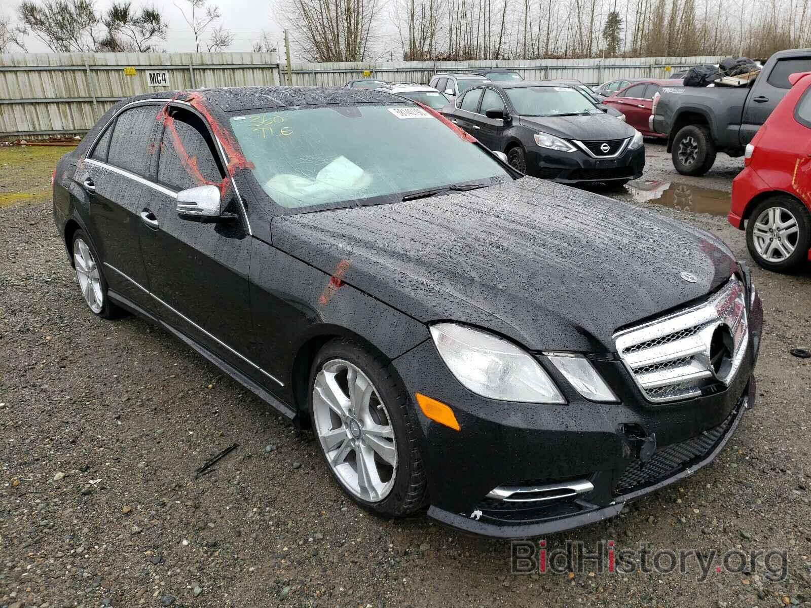 Photo WDDHF5KB9DA722988 - MERCEDES-BENZ E CLASS 2013