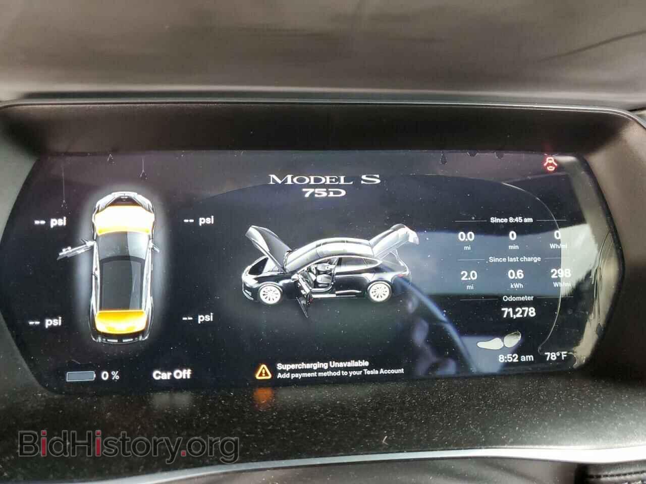 2017 TESLA MODEL S - VIN: 5YJSA1E2XHF192658 - Фото 9