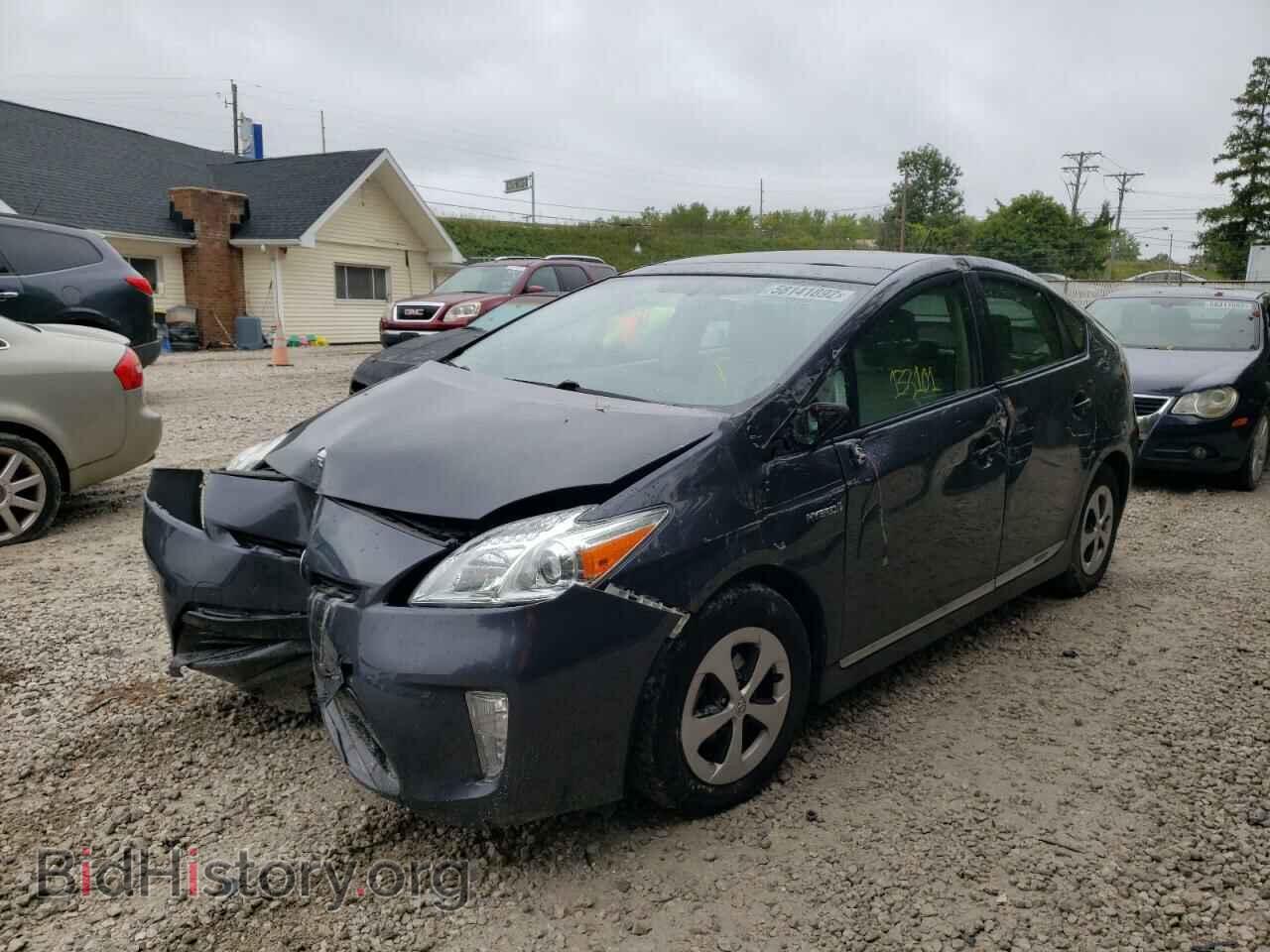 2012 TOYOTA PRIUS - VIN: JTDKN3DU2C5378627 - Фото 2