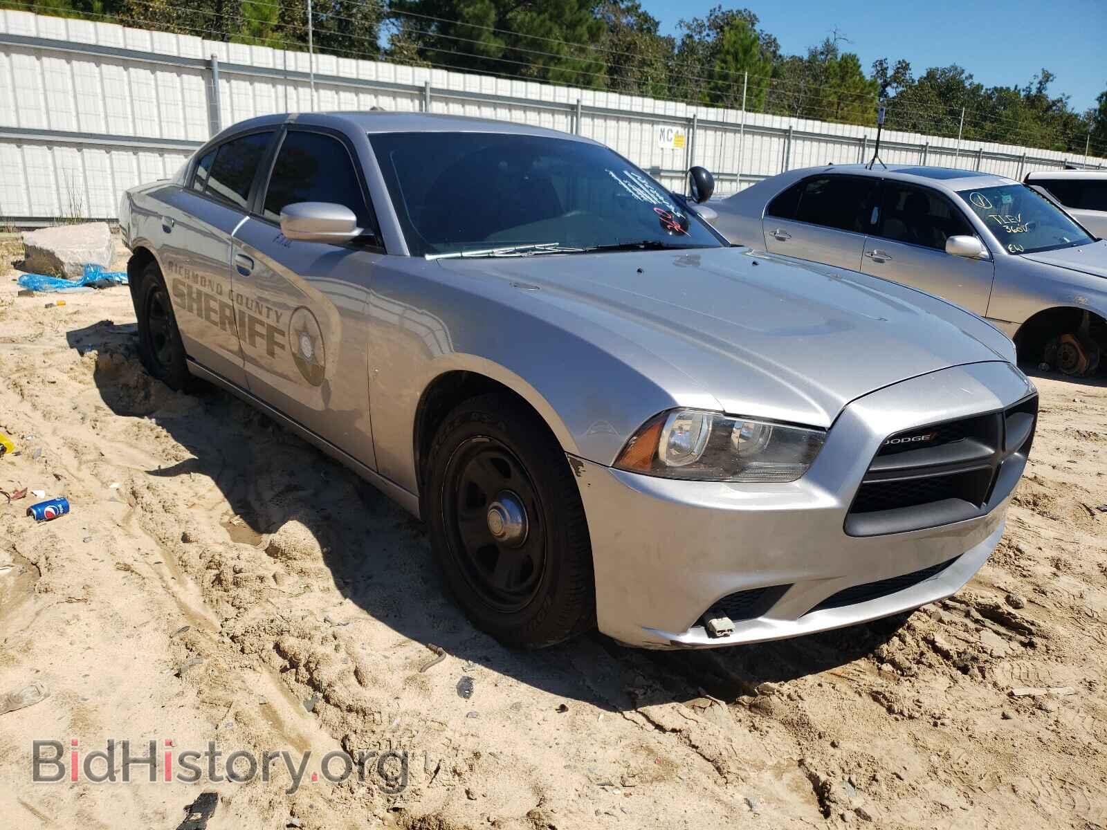Photo 2C3CDXAT2DH696322 - DODGE CHARGER 2013