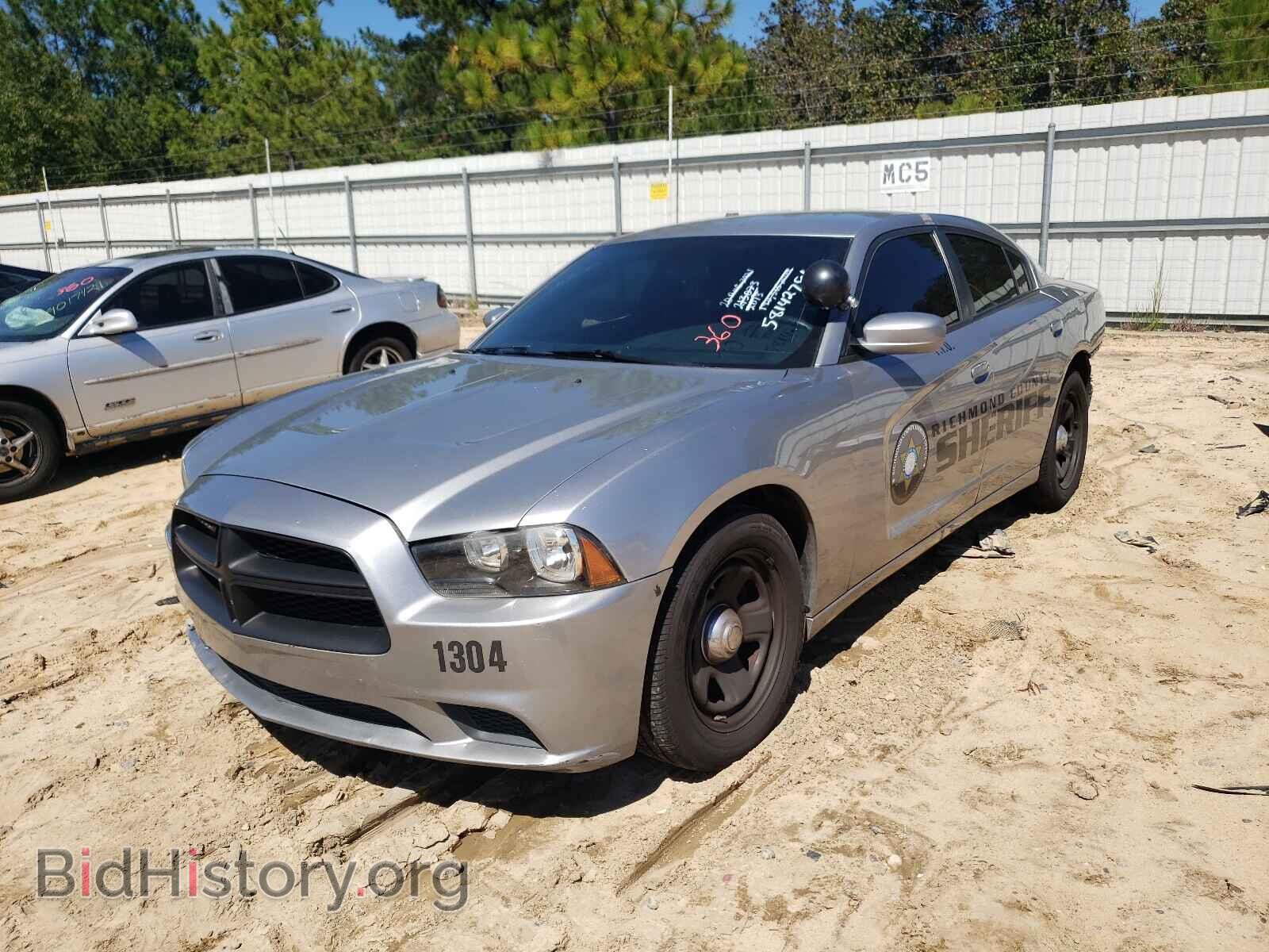 2013 DODGE CHARGER - VIN: 2C3CDXAT2DH696322 - Фото 2