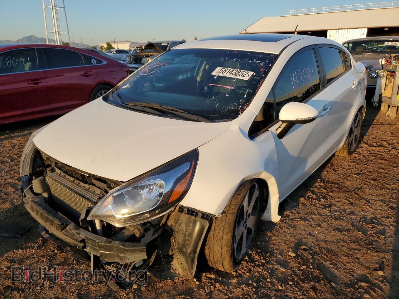 2013 KIA RIO - VIN: KNADN4A30D6141590 - Фото 2