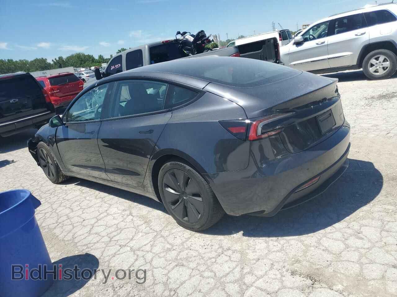 2024 TESLA MODEL 3 - VIN: 5YJ3E1EB5RF735795 - Photo 2