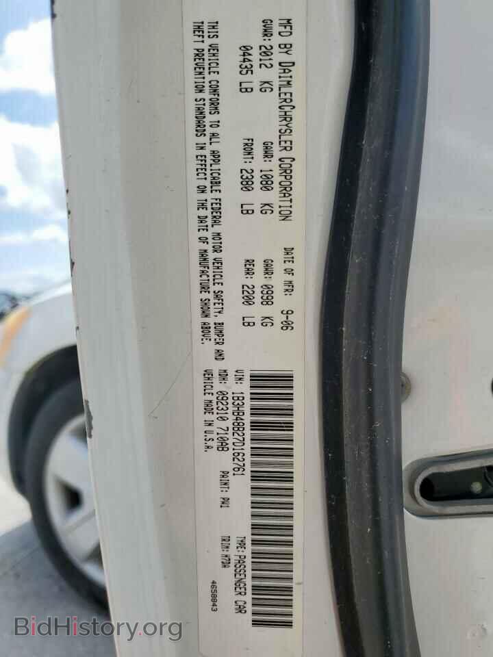 2007 DODGE CALIBER - VIN: 1B3HB48B27D162761 - Photo 13